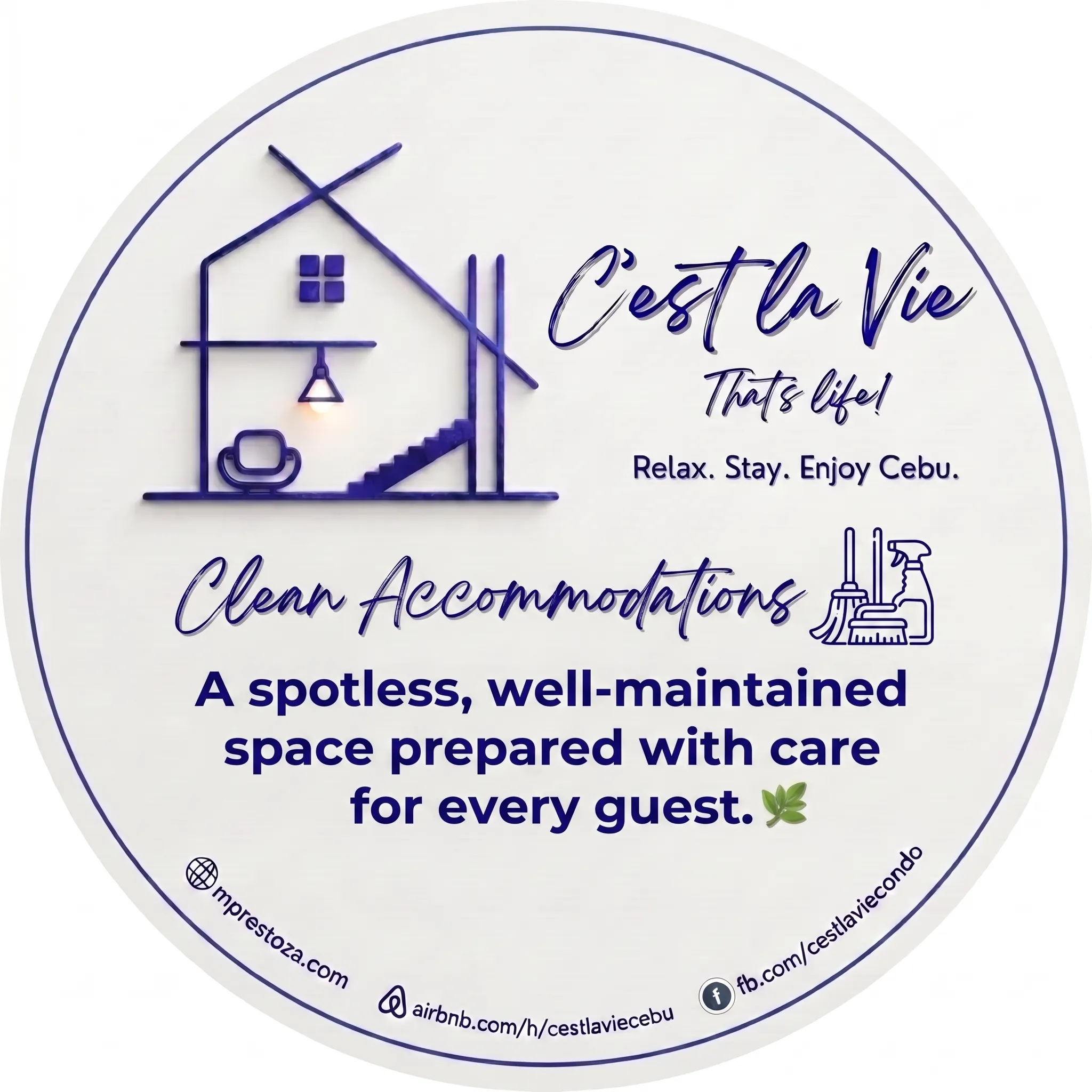 Clean Accommodation C'est La Vie Staycation Cebu