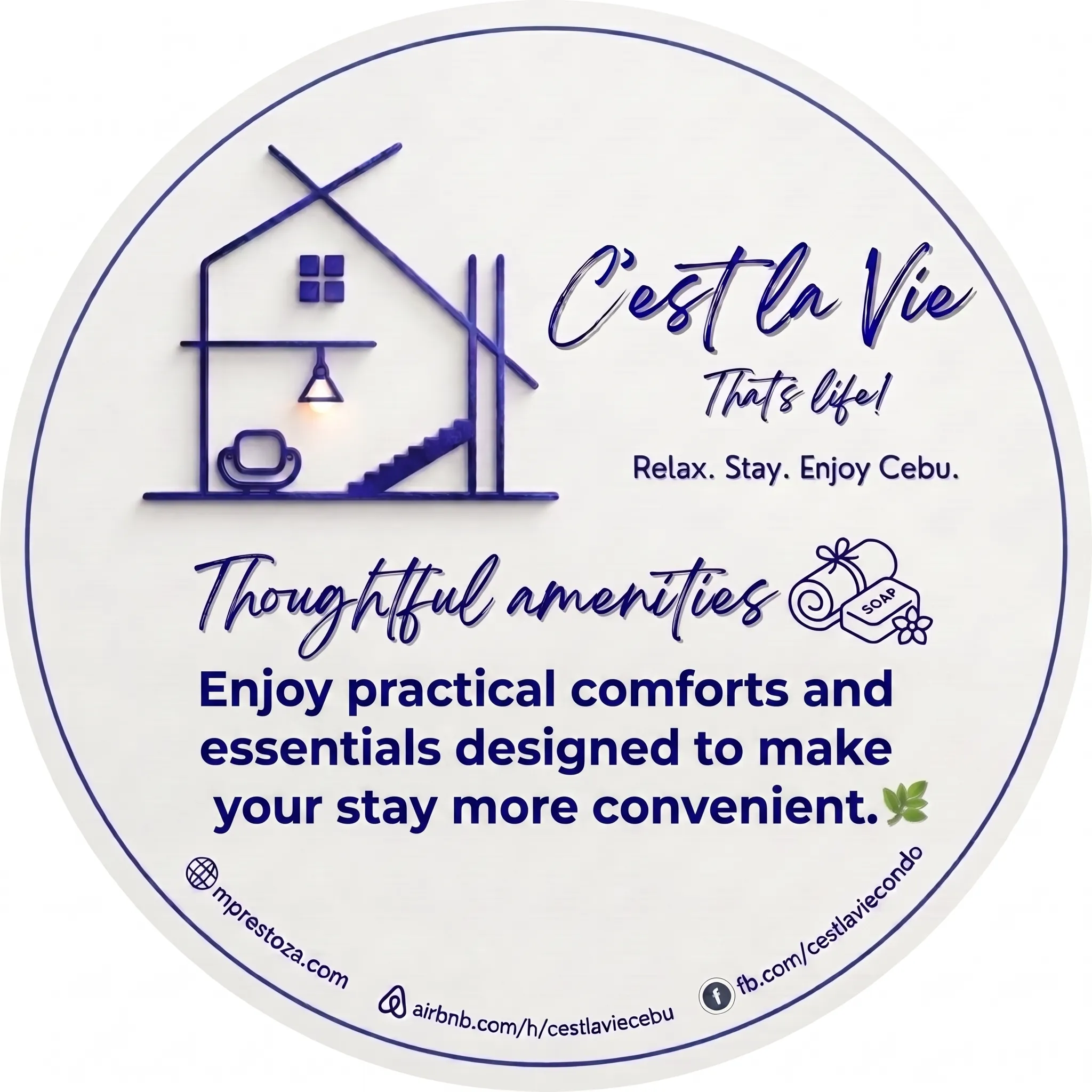 Thoughtful Amenities C'est La Vie Staycation Cebu